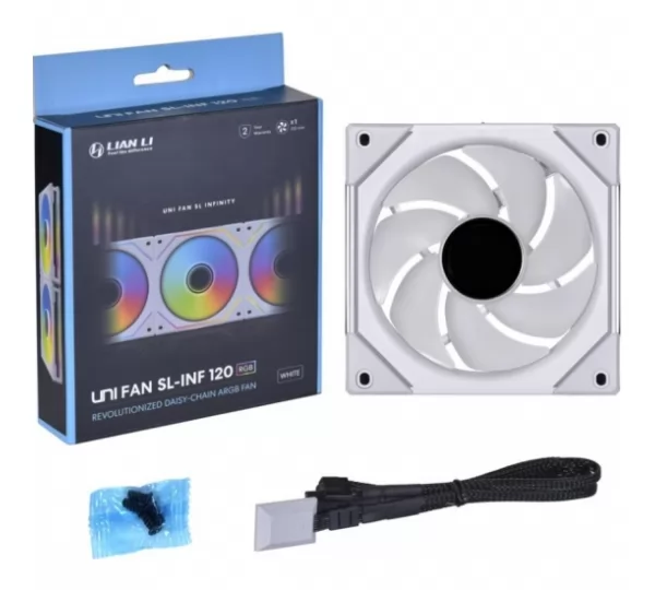 Вентилятор 120 Lian Li UNI FAN SL-INF 120 White (UF-SLIN120-1W)
